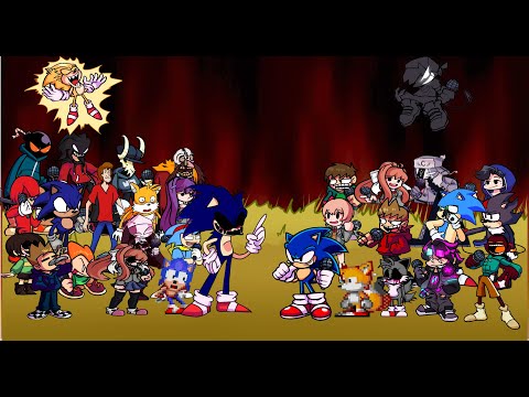 Confronting Yourself But Every Turn a Different Character Sings | FNF COVER