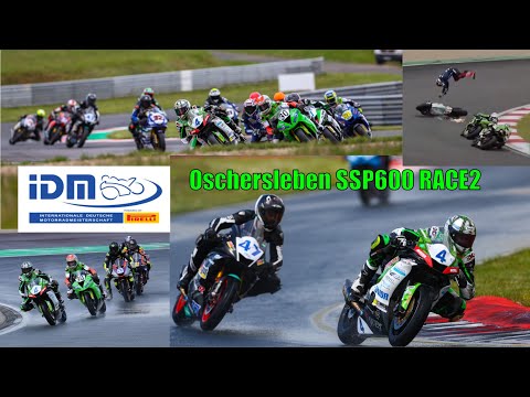🏁IDM Oschersleben 2021🏁 I Supersport 600 Race 2 I Dry and wet, 2 races in 1 🚩