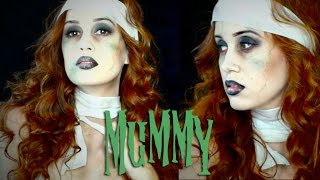 Mummy Girl Halloween Makeup Tutorial 2014