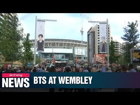 BTS holds historic concert at Wembley Stadium