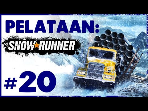 Pelataan: SnowRunner #20 - Jumissa ja katollaan. Ullatus?