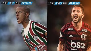 A CLASSIFICAÇÃO HEROICA DO FLAMENGO CONTRA O FLUMINENSE