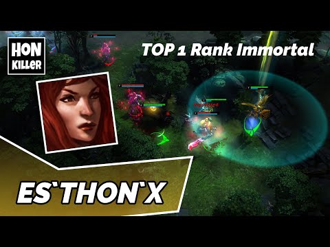 HoN Kinesis Gameplay - ES`THON`X - 16 Kills