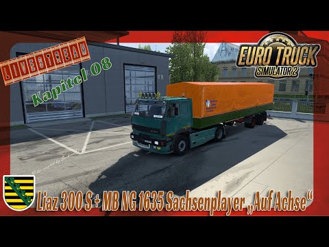 🟢 ETS 1.43 ProMods | Liaz 300S + Mercedes NG + Blumenhardt  Auflieger ist  SachsenPlayer  Auf Achse