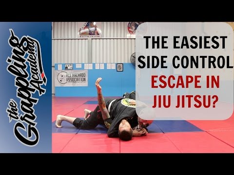 The EASIEST Side Control ESCAPE In Jiu Jitsu?
