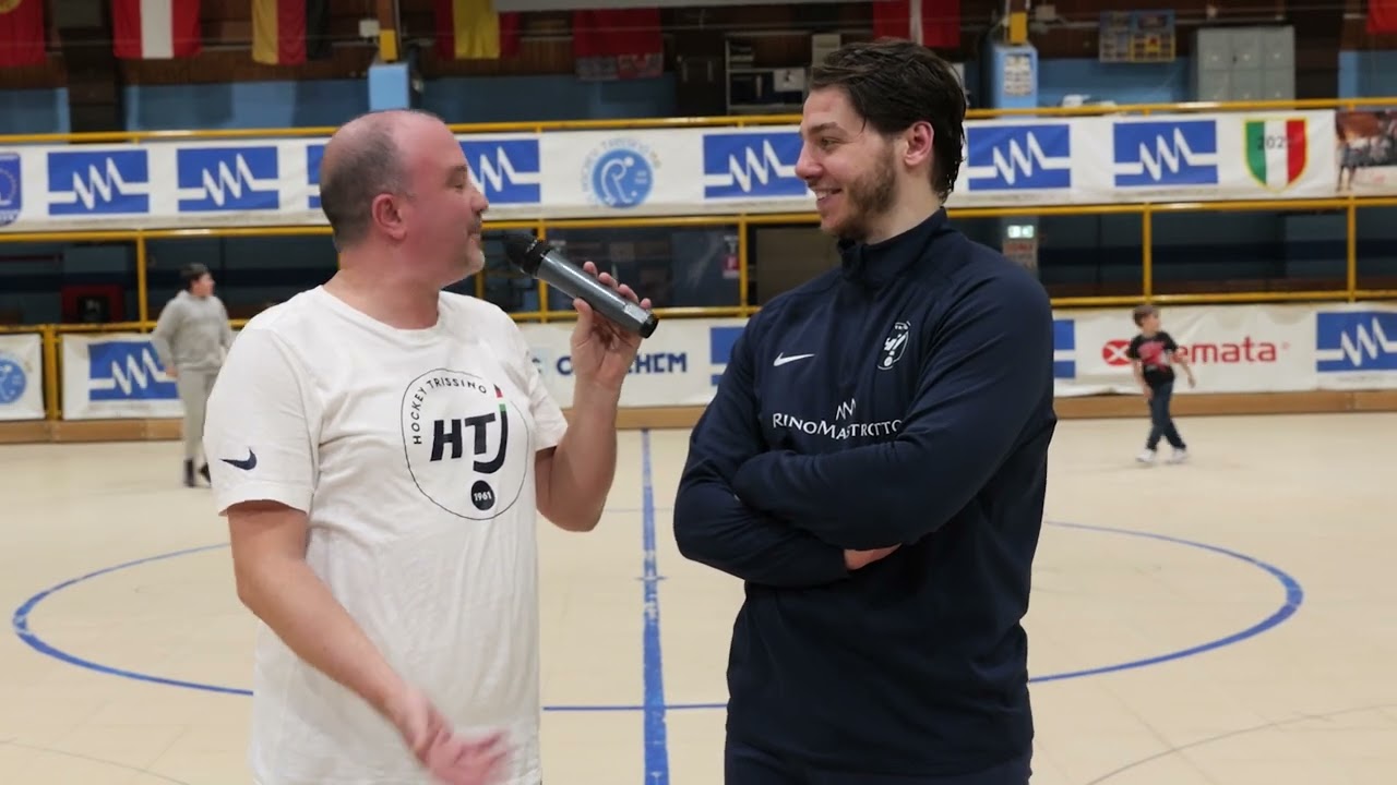 Intervista a Stefano Zampoli – Trissino vs Follonica (16^ Giornata - Serie A1)