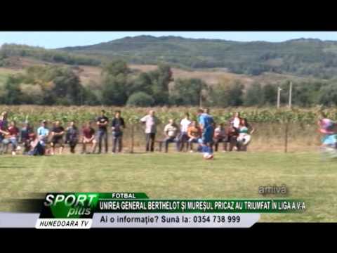UNIREA GENERAL BERTHELOT șI MUREșUL PRICAZ AU TRIUMFAT ÎN LIGA A V-A