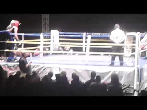 George Davey Boxing Arrieta | Hector Santana Boxeo Arrieta | Fight Night Arrieta