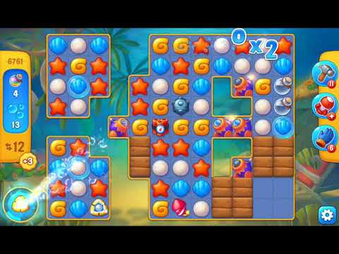Fishdom 2021 - Level 6761   #playrix #fishdom #gaming