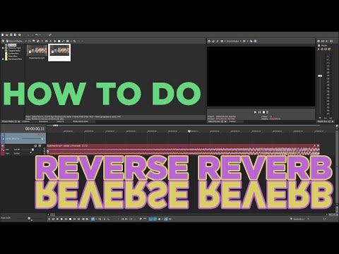 How to do reverse reverb at VEGAS 16 | En-Us