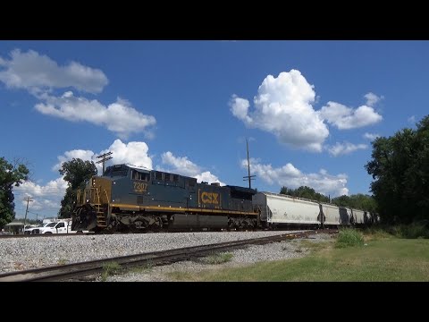 CSX CM44AH 7207 w/ Pathetic K5LA Leads X582-17 on 8/18/22