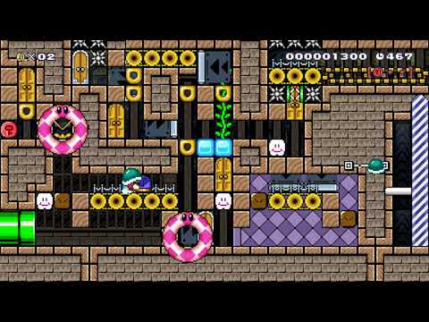 [Super Mario Maker Puzzle] One Screen: Claustrophobic by MarsMatrix