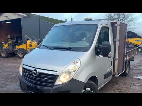 Video: Opel Movano 2,3 Cdti 163hk Chassis ladbil 1