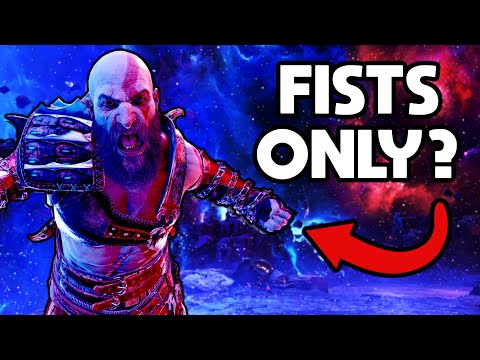 I Tried Beating God of War Ragnarok Fists Only