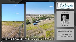 TBD-61.63 Acres CR 414, Jonesboro, TX 76538