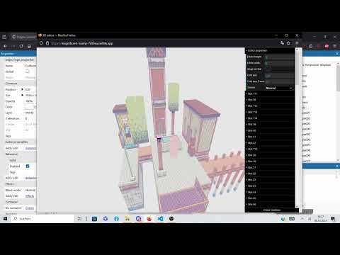 Construct 3 3D editor, Full template preview