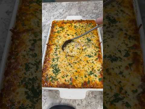 Million Dollar Spaghetti!🔥🤩 #EasyRecipes #MillionDollarSpaghetti #CookWithMe #Pasta #DinnerIdeas
