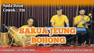 Download lagu Karaoke Sarua Jeung bohong - H.darso nada cowok versi calung bajidor mp3 Download lagu Karaoke Sarua Jeung bohong - H.darso nada cowok versi calung bajidor mp3