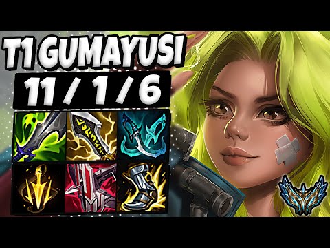 T1 Gumayusi Zeri vs Aphelios [ ADC ] Patch 12.13 Korea Challenger ✅