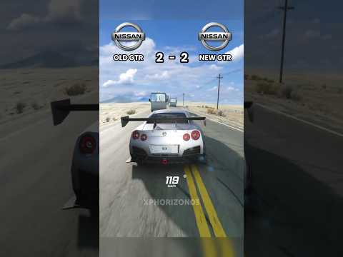 OLD NISSAN GTR VS NEW NISSAN GTR #nissan #nissangtr