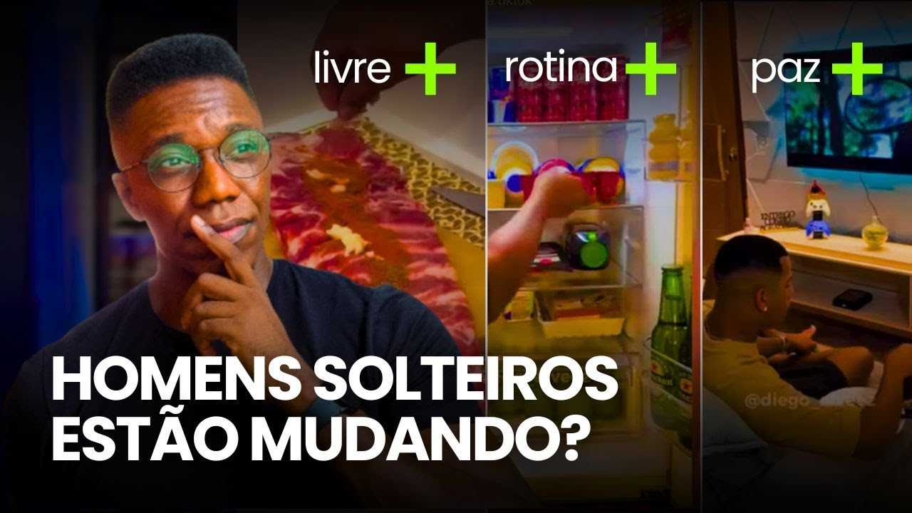 por que HOMENS SOLTEIROS estão aprendendo o valor da SOLITUDE?