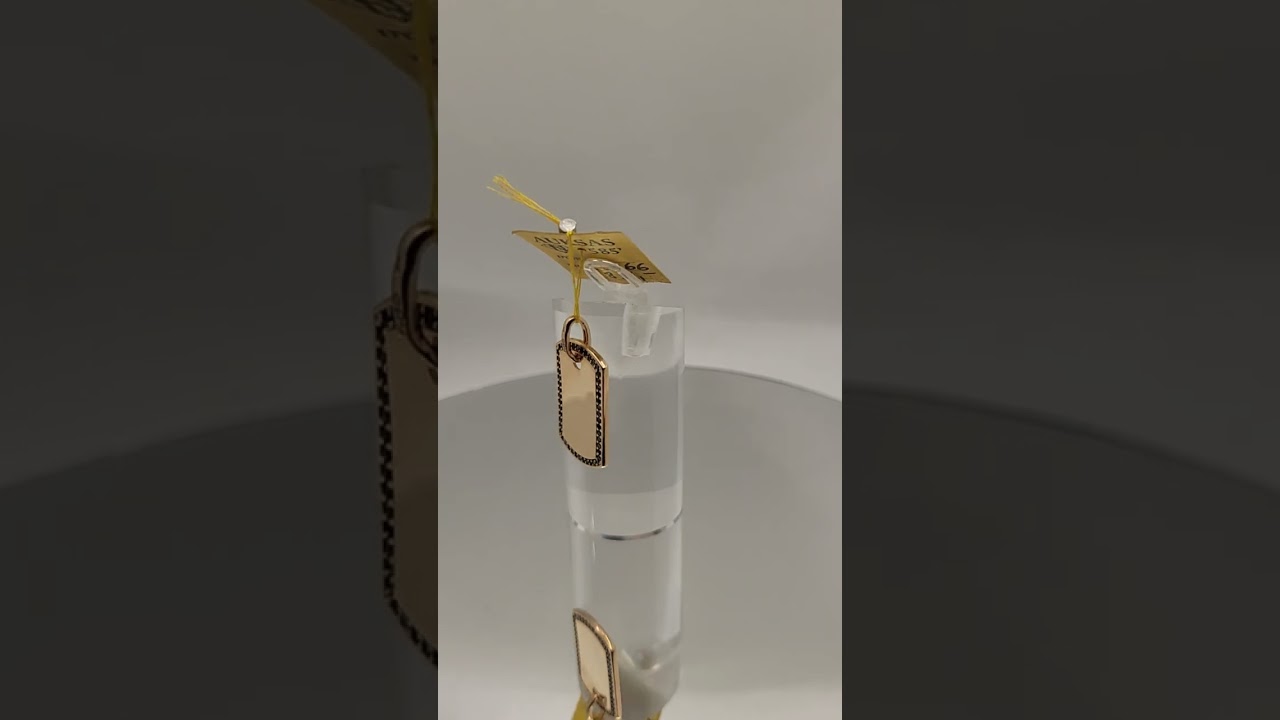 Auksinis medalionas su cirkoniais Auksinis medalionas su cirkoniais