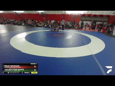 112-117 Lbs Round 2 - Emjay Neumann, Askren Wrestling Academy Vs Jazleen Fong-Baake, X-Factor Elit