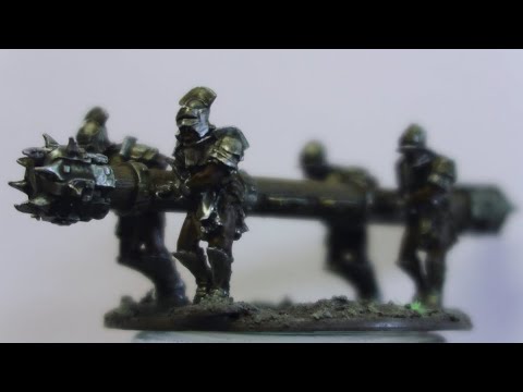 How to paint an Uruk-Hai Battering Ram team