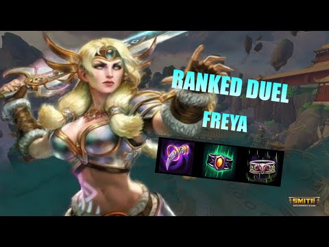 FREYA, TENEMOS DAÑO PERO POCO RANGO - SAHANOR - Smite Ranked Duel