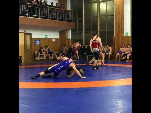 Frank Chamizo training for burroughs match.