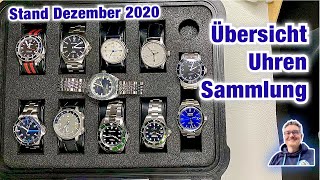 Meine Sammlung deutscher Uhren (ohne Sinn) | Stand Dezember 2020