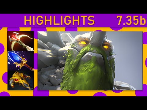 ⭐Tiny 20+ Kills! Mid Highlights 7.35b - Dota 2 Top MMR