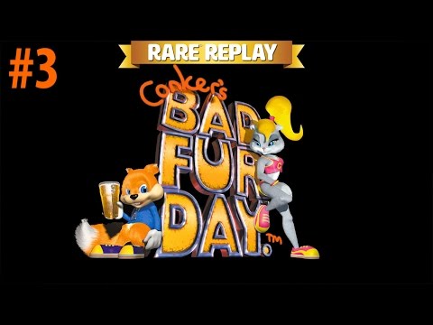 Conker's Bad Fur Day HD Walkthrough Part 3 Rare Replay Xbox One
