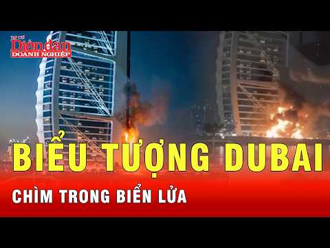 Mọi người xem chưa? Cái video tên lửa rơi xuống Dubai