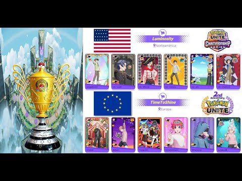 LUMINOSITY vs TIMETOSHINE World Championships Day 1 2023 Pokémon UNITE Championship Series 2ND