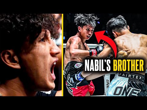 Nabil Anane's INTENSE Reaction to His Brother's ONE Debut | Muay Thai Full Fight