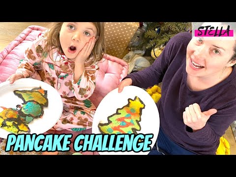 Xmas Pancake Art Challenge