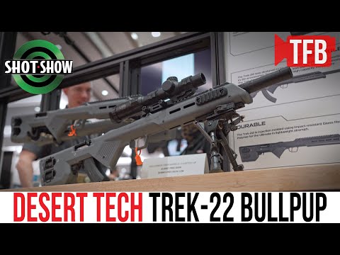 Desert Tech Trek-22 Ruger 10/22 Bullpup Chassis [SHOT Show 2022]