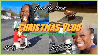 Christmas Eve + Christmas Day Vlog | Shopping, Family Time, and Opening Gifts