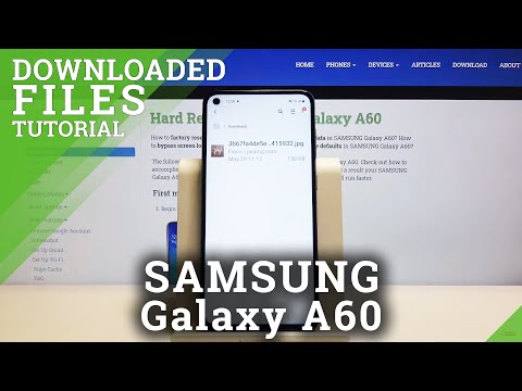 How to Find Downloaded Files in SAMSUNG Galaxy A60 – Check Downloading File