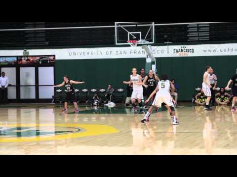 Sports: USF Dons Fall Short to SCU Broncos 74-73