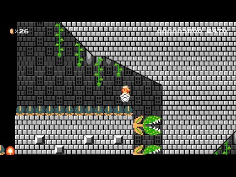 Super Mario Maker 2 - The Castle Of Ash And Bone by iluvlitten - No Commentary