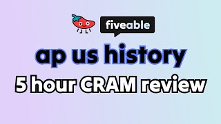 APUSH 5 Hour CRAM – All 9 Periods & Exam Strategies