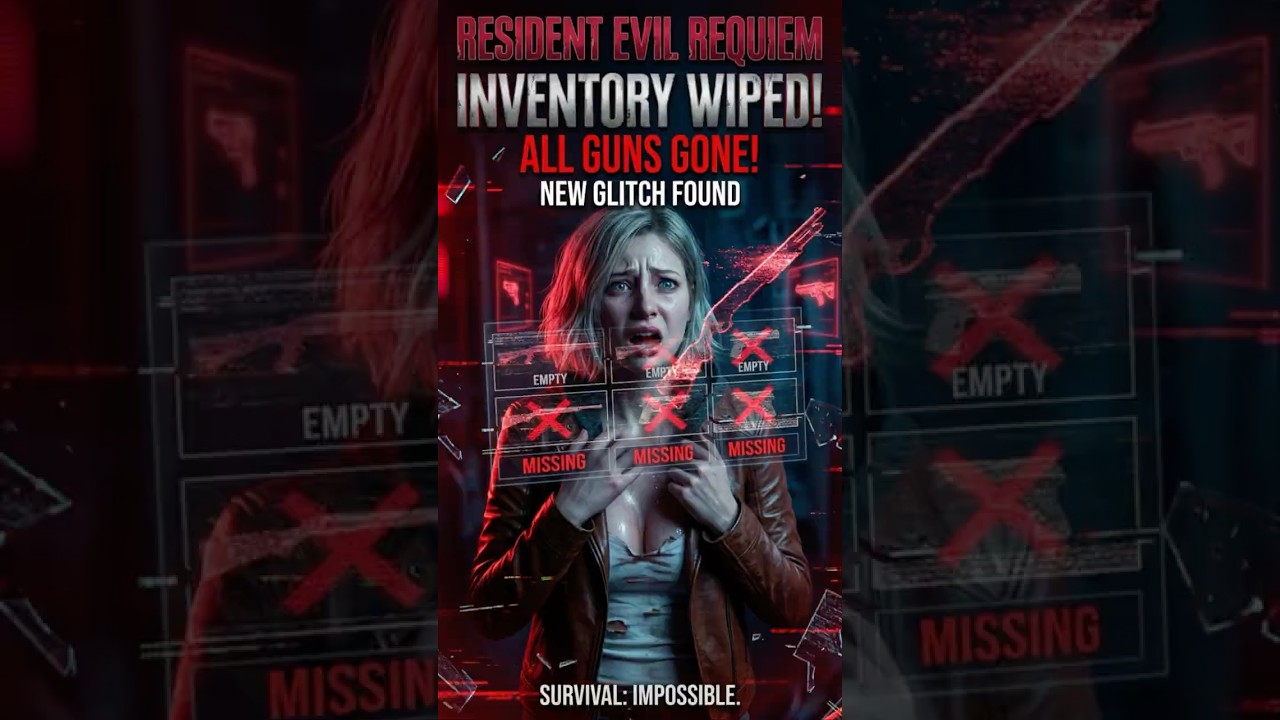 RESIDENT EVIL 9 REQUIEM: New GLITCH found By @photonnaut & @photonicrider #re9 #residentevil #glitch