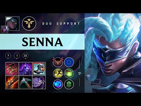 Senna Support vs Taric - EUW Grandmaster Patch 25.24