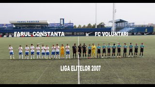 Meci FARUL CONSTANTA - FC VOLUNTARI 2007 (liga elitelor) repriza 1