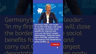 Germany’s Historic Election Win: “Deportations From the First Minute”