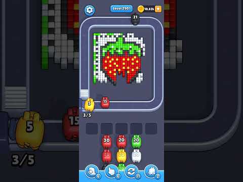 Pixel Flow Level 2901 Walkthrough