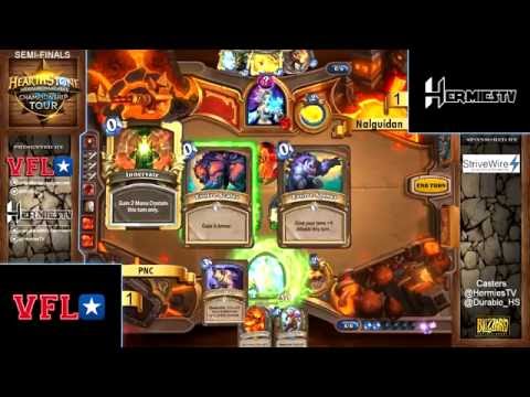 [Hearthstone]  VFL Weekly #9 HIGHLIGHTS Semi Finals 1 PNC vs. Naguidan