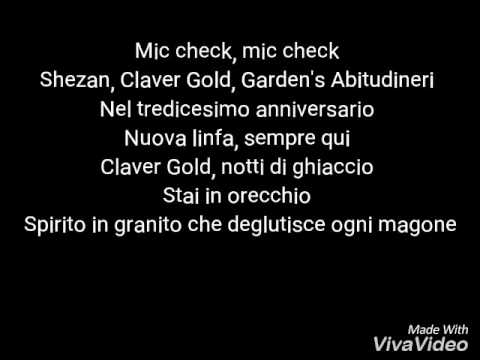 CLAVER GOLD- NOTTI DI GHIACCIO [TESTO]